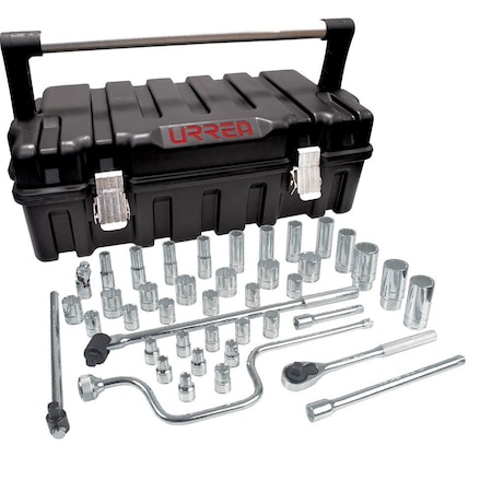 Urrea 1/2" Drive SAE, 43 pcs 54P42